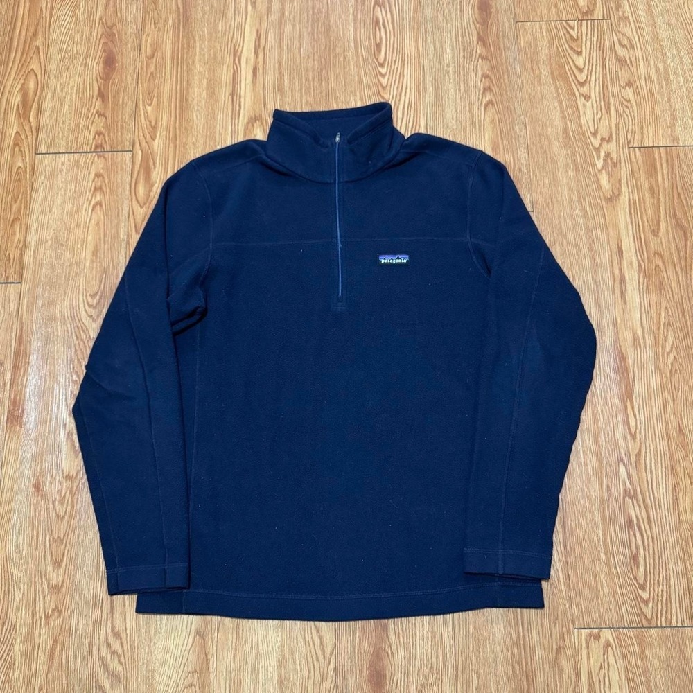 Patagonia Men's Micro D Fleece Medium Navy Blue Preppy Gorpcore Outdoors